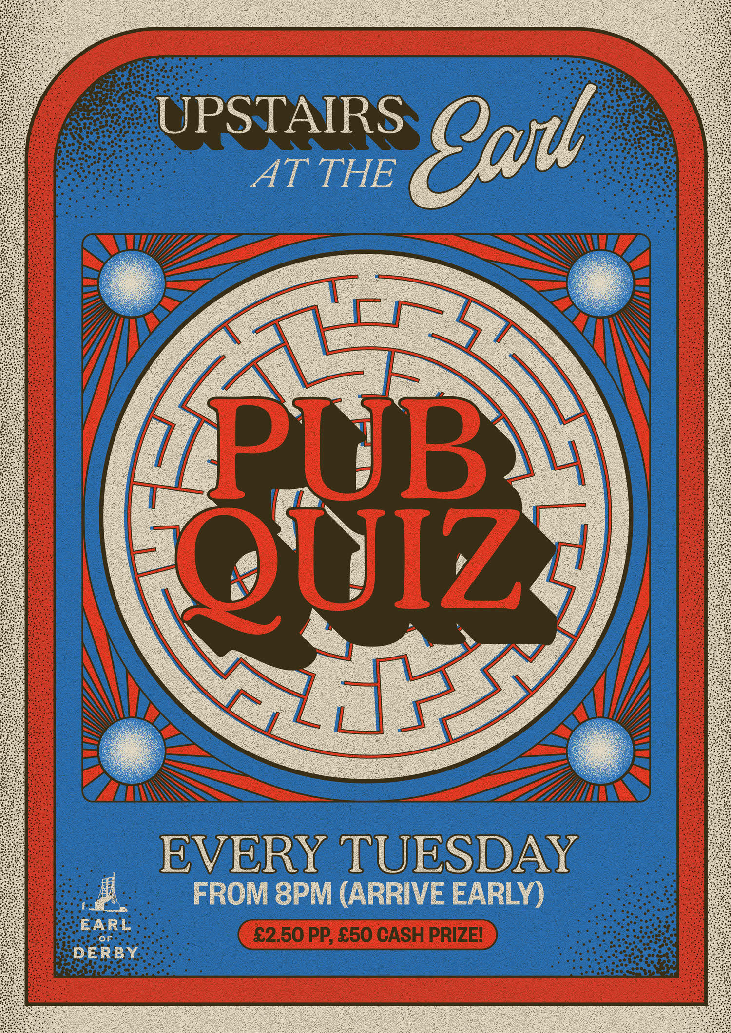 Earl of Derby PUB QUIZ